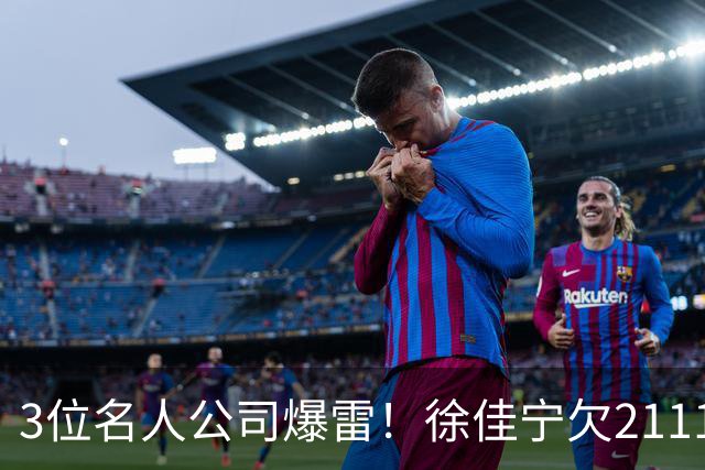 3位名人公司爆雷！徐佳宁欠2111万汪小菲欠400万，最后1位太意外